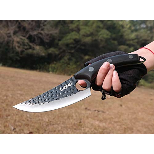 CARIMEE Handmade Boning Knife 6 Butcher Knife Meat Cleaver, Fish...