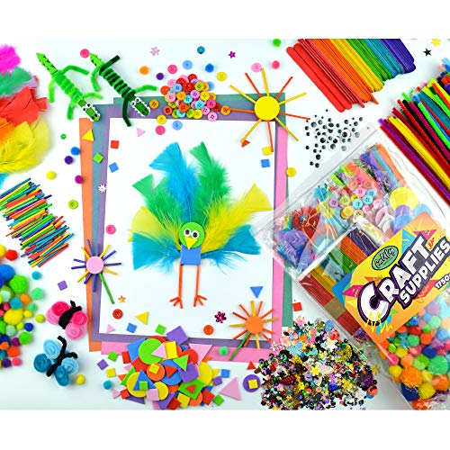 Arts & Crafts Supplies for Kids Crafts - Kids Craft Supplies & Mat...