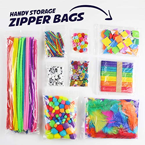 Arts & Crafts Supplies for Kids Crafts - Kids Craft Supplies & Mat...