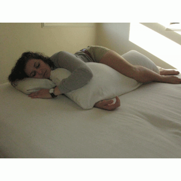 Carolina Morning Body Pillow with case Organic Kapok