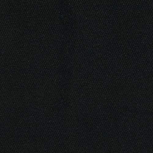 Carr Textile 12 oz Brushed Bull Denim Black