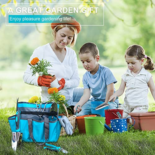 Gardening Tools, Carsolt 7 Piece Heavy Duty Stainless Steel Garden...