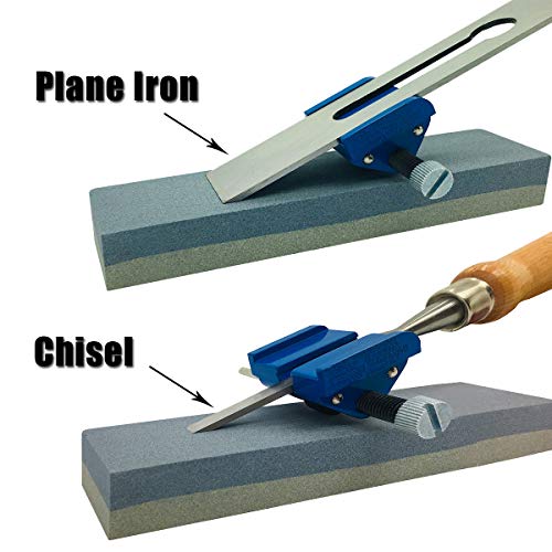 CartLife Honing Guide Jig for Wood Chisel Edge Sharpening Holder,F...