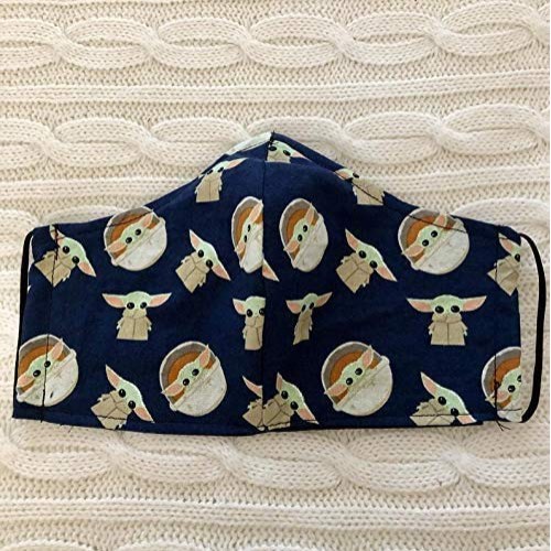 Cotton Fabric, Baby Yoda Fabric, The Child Repeat Fabric, Star War...