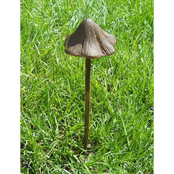 Solid Aluminum Mushroom Hose Guide Garden Stake Tall 20
