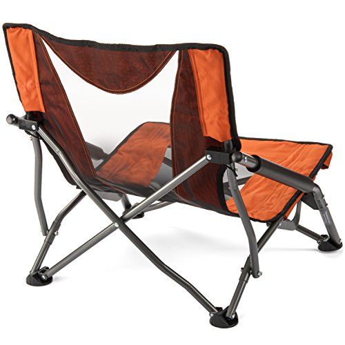 Cascade Mountain Tech Camping Chair - Low Profile Folding Chair fo...