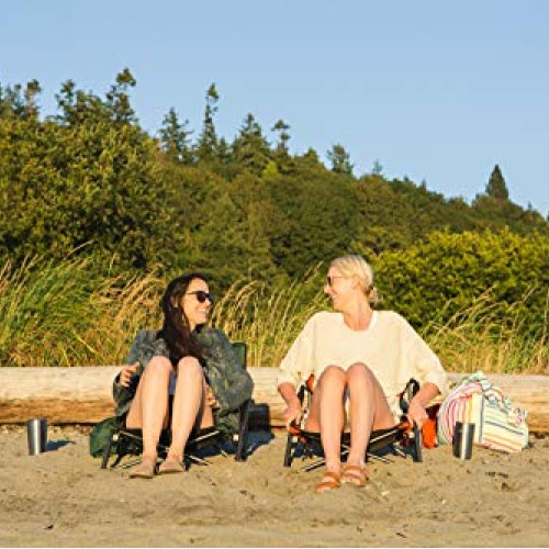 Cascade Mountain Tech Camping Chair - Low Profile Folding Chair fo...