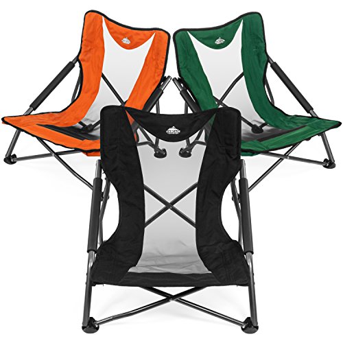 Cascade Mountain Tech Camping Chair - Low Profile Folding Chair fo...