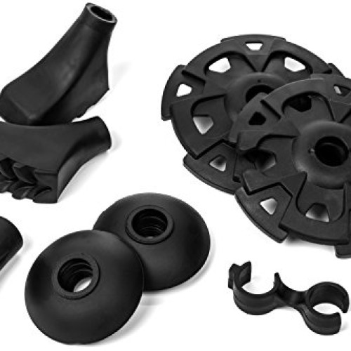 Cascade Mountain Tech Trekking Poles - Carbon Fiber Walking or Hik...