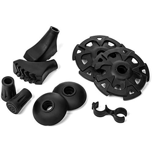 Cascade Mountain Tech Trekking Poles - Carbon Fiber Walking or Hik...