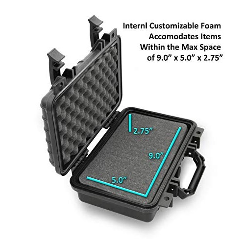 CASEMATIX Hard Case for Pistols - Waterproof & Shockproof ...