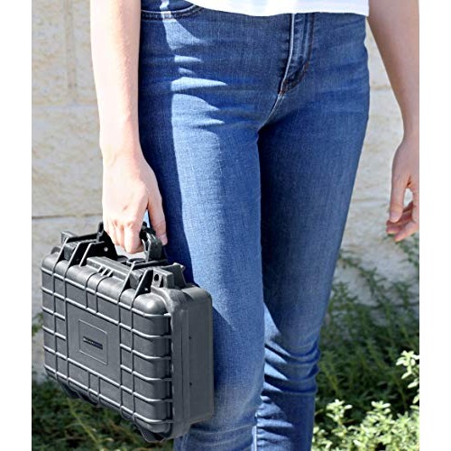 CASEMATIX Hard Case for Pistols - Waterproof & Shockproof ...