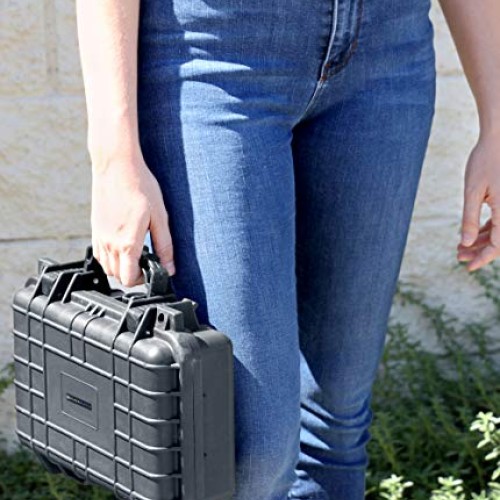CASEMATIX Hard Case for Pistols - Waterproof & Shockproof ...