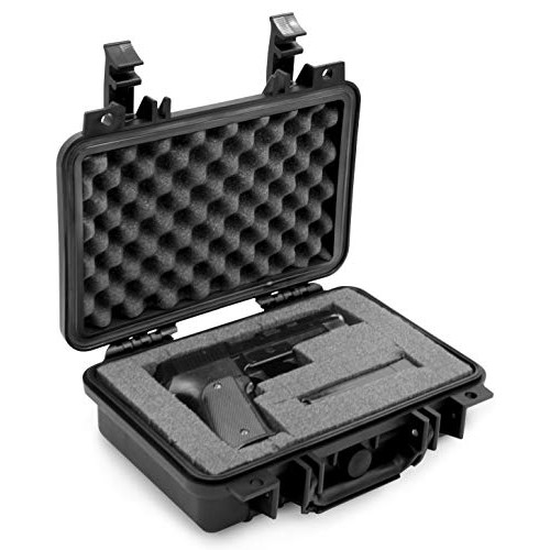CASEMATIX Hard Case for Pistols - Waterproof & Shockproof ...