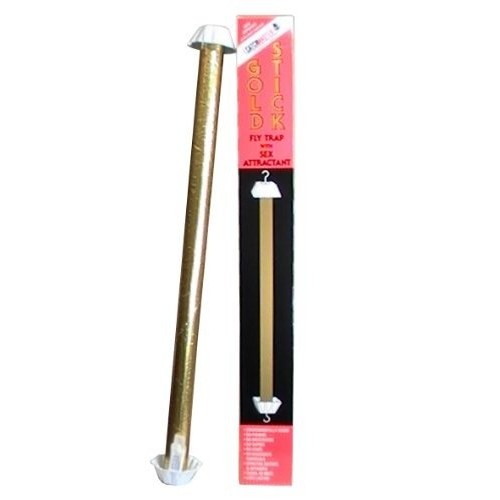 Catchmaster Gold Stick Fly Trap 24 Inch 12-Pack 60253512