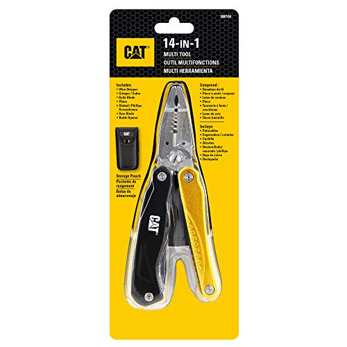 Cat 14-in-1 Multi-Pliers Stainless Steel Multi-Tool Aluminum Handl...
