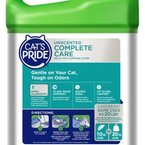 Cats Pride Premium Lightweight Multi-Cat Hypoallergenic Clumping ...