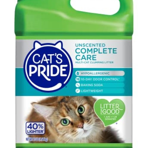 Cats Pride Premium Lightweight Multi-Cat Hypoallergenic Clumping ...