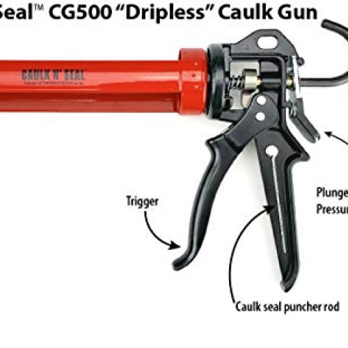 Heavy Duty, Revolving Frame Caulking , 1/10-Gallon Cartridge Ca...