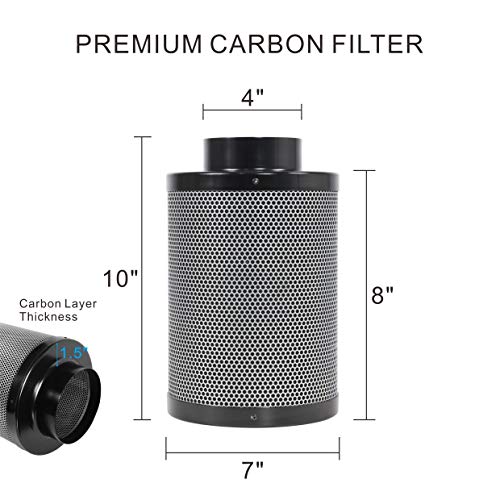 CDMALL 24x24x48 Grow Tent Room Complete Kit + LED 300W Grow ...