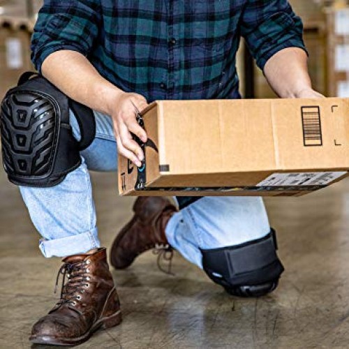 Professional Knee Pads for Work - Heavy Duty Foam Padding Kneepads...