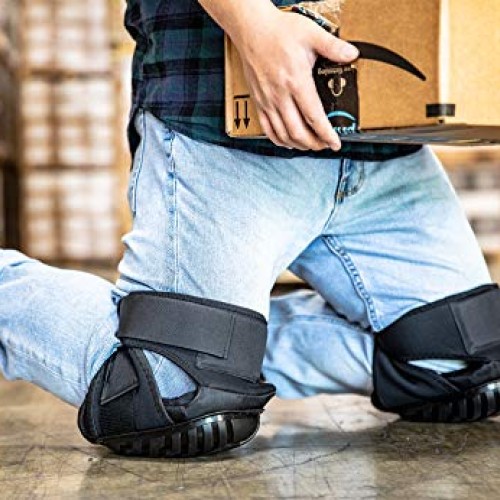 Professional Knee Pads for Work - Heavy Duty Foam Padding Kneepads...