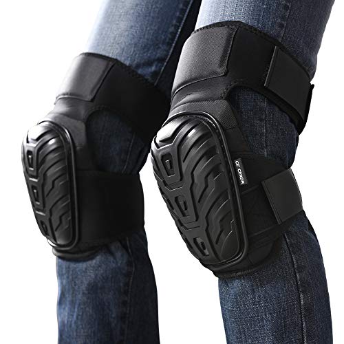 Professional Knee Pads for Work - Heavy Duty Foam Padding Kneepads...