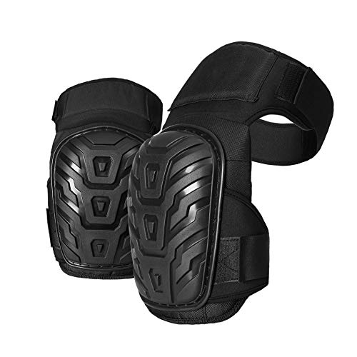 Professional Knee Pads for Work - Heavy Duty Foam Padding Kneepads...