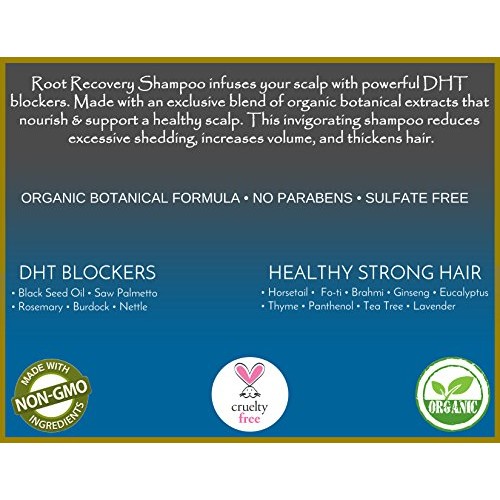 Root Recovery Follicle Stimulating Shampoo with DHT Blockers - Bes...