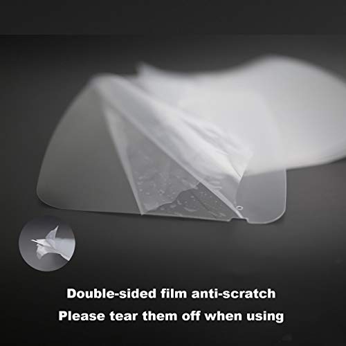 Face Shields Set with 12 Replaceable Anti Fog Shields and 6 Reusab...