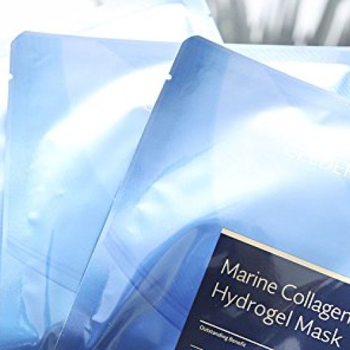 CELDERMA 2017 New Mask Marine Collagen Hydrogel Mask: High conce...