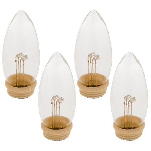 Celestial Lights Set of 4 Battery Operated Replacement Window Cand...