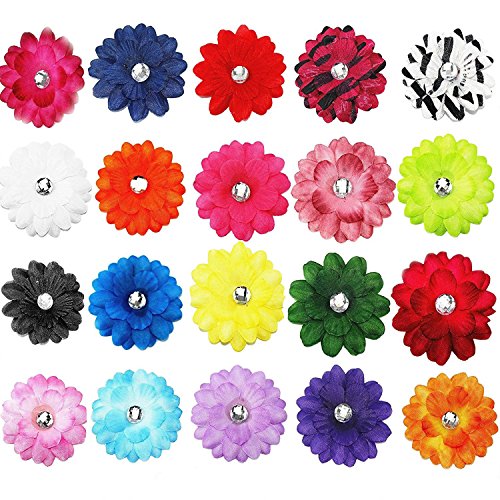 100 in a Bag Soft Mini Daisy Flowers 2 2 Inch Small Flowers Gre...