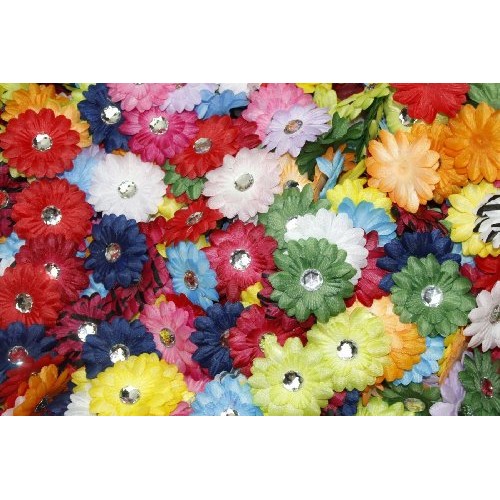 100 in a Bag Soft Mini Daisy Flowers 2 2 Inch Small Flowers Gre...