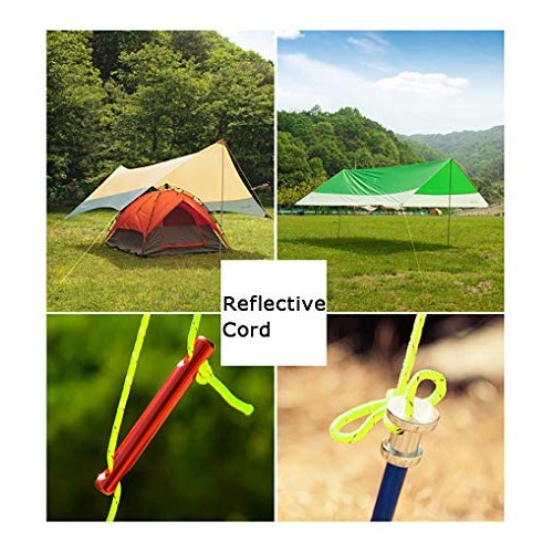 5mm Reflective Nylon Cord 164 Feet50m Long High Strength Tent Gu...