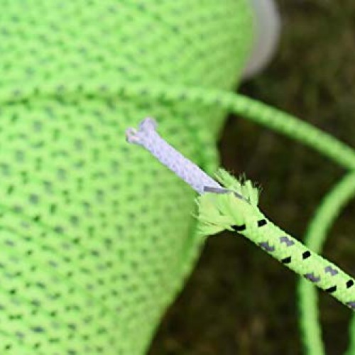 5mm Reflective Nylon Cord 164 Feet50m Long High Strength Tent Gu...