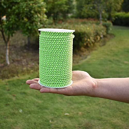 5mm Reflective Nylon Cord 164 Feet50m Long High Strength Tent Gu...