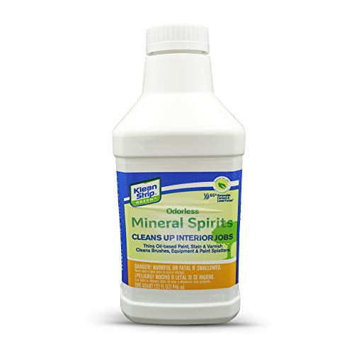 Klean Strip Green Odorless Mineral Spirits with Chemical Resistant...