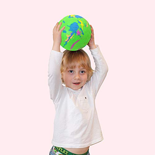 Centel Kickball Playground Ball ,Size 5.9 inches Color Painting Do...