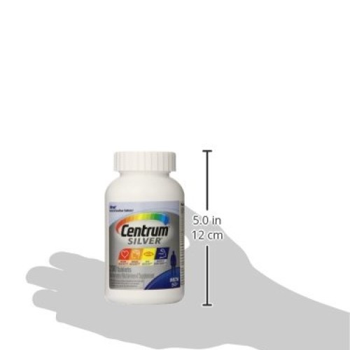 Centrum Silver Men 200 Count Multivitamin / Multimineral Supplem...