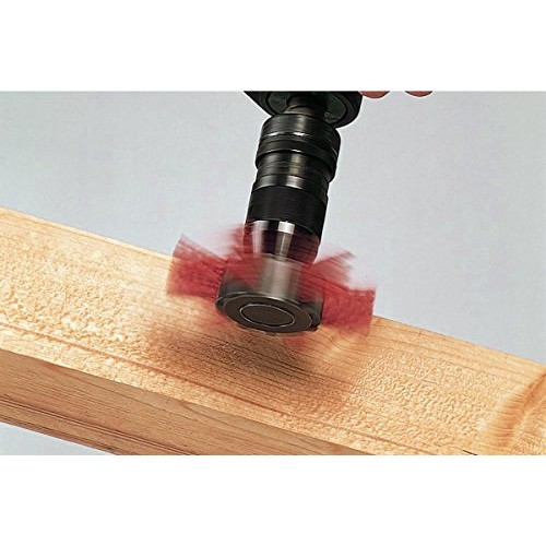Century Drill and Tool 77341 Coarse Nylon Flap Brush, 4-Inch 80 G...