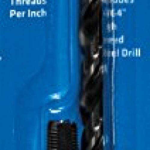 Century Drill & Tool 93201 1/8-27 NPT Tap and 21/64 Drill Combo Pack