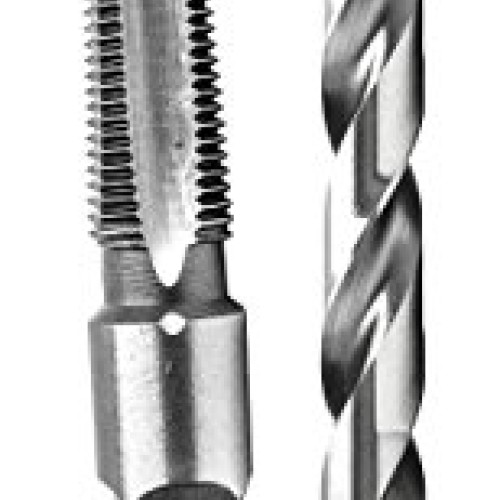 Century Drill & Tool 93201 1/8-27 NPT Tap and 21/64 Drill Combo Pack