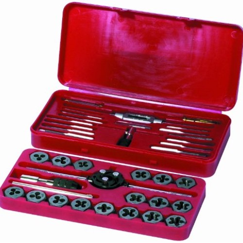 Century Drill & Tool 98912 Metric Tap and Die Set, 40-Piece