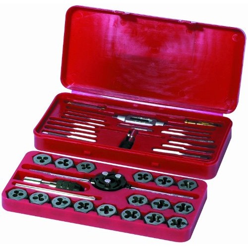 Century Drill & Tool 98912 Metric Tap and Die Set, 40-Piece