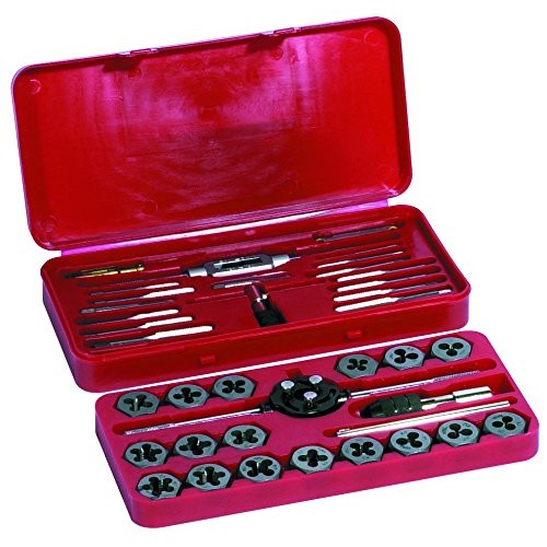Century Drill & Tool 98912 Metric Tap and Die Set, 40-Piece