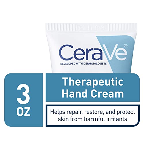 CeraVe Therapeutic Hand Cream for Dry Cracked Hands With Hyaluroni...
