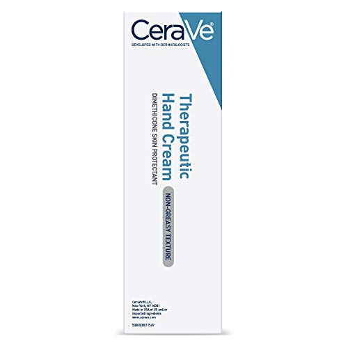 CeraVe Therapeutic Hand Cream for Dry Cracked Hands With Hyaluroni...