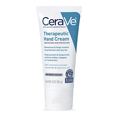 CeraVe Therapeutic Hand Cream for Dry Cracked Hands With Hyaluroni...