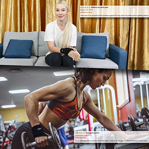 Carpal Tunnel Wrist Brace ,Cerbonny 2Pack Wrist Support Brace Adju...